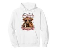 Wish I Lacked Critical Thinking Highland Cow Femme Sweat à Capuche