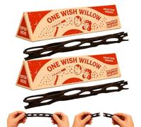Wish One Willow, 2 pièces Willowes du Souhait, Bâtonnet Porte-Bonheur Cassable avec boîte, Branche-Souhait Figurine, Wish Willow Stick, Saule à Vœux Imprimé en 3D pour Fans et collectionneurs