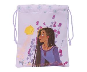 WISH - Sac à déjeuner - Sac de rangement - Qualité et résistance maximale, porte-nourriture, loisirs, 20 x 25 cm, Lilas, lilas, Estándar, Décontracté