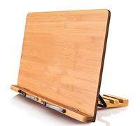 wishacc Support de livre XL - Grande taille 39,1 x 27,9 cm