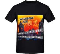 Wishbone Ash Almighty Blues London and Beyond R&B Mens Printed T Shirts S