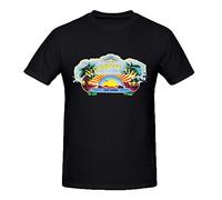 Wishbone Ash Live Dates Homme's Soft Classic Short-Sleeve Round Neck T-Shirt XX-Large