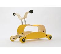 Wishbone Mini FLIP Mix Match 3 en 1 en couleur haut jaune, base jaune, roues jaunes