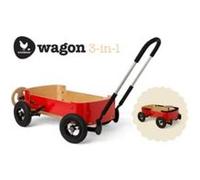 Wishbone Wagon Rouge 3 En 1 Rouge