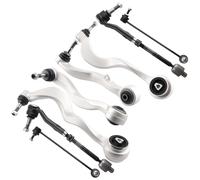 Wishbones Bras de Suspension Avant 8PCS Kit for BMW 5 E60 E61 31306781548
