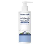 WishCare Après-shampoing anti-chute multi-peptides - Pour homme et femme - Après-shampoing pour cheveux crépus - Eau de riz, romarin, Capilia Longa, acide hyaluronique et caféine 200 ml