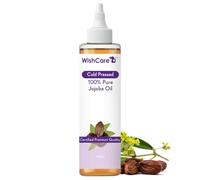 WishCare Huile de jojoba pure pressée à froid naturelle non raffinée - Hydratant pour la peau, les cheveux et les ongles, 100 ml