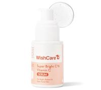 WishCare Sérum super lumineux à la vitamine C C16 pour peaux grasses, sèches et mixtes -10 % de vitamine C, 4 % de niacinamide, 1 % d'acide kojique, 0,5 % d'acide férulique, réglisse et sérum 4-n-BR