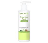 WishCare Triple Bond Shampooing réparateur pour cheveux secs et crépus - Complexe aminopeptide 5 % et PCA - Répare les cheveux abîmés et crépus 250 ml