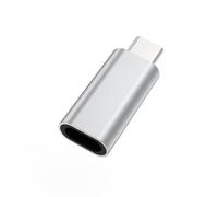 WishDirect Adaptateur Lightning vers USB C, 1 paquet PD adaptateur de charge rapide pour iPhone Série 15/iPad/MacBook/Samsung/Google et autres appareils de type C - Non OTG