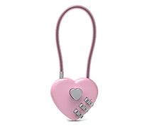 Wishes-Lock pour les amoureux de mariage Petit à combinaison à code pour sacs de voyage Valises Câbles métalliques longs Mots de passe Petit