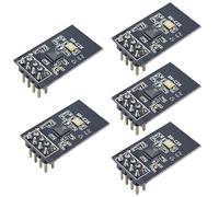 Wishiot Lot de 5 modules WiFi ESP 01S ESP-01S 4 Mo Version mise à jour XH-C2X ESP8684H4 4 Mo WiFi Bluetooth Module DC 3,0-3,6 V pour Arduino