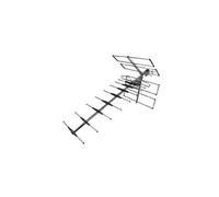 Wisi Antenne UHF râteau terrestre DVB-T EB457LTE protégée LTE Noir/Argent