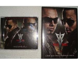 WISIN Y YANDEL Los Extraterrestres CD and LIVE DVD