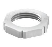 Wiska 10060811 EMUF 16 Contre-écrou résistant aux chocs M16 plastique gris