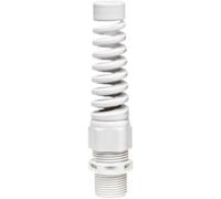 Wiska 10061212 Presse-étoupe résistant aux chocs, avec décharge de traction, avec joint M20 Polyamide gris clair (RAL 7035) 50 pc(s)