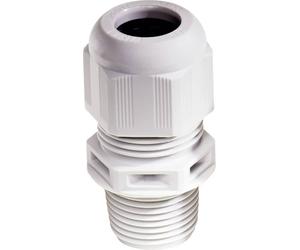 Wiska 10061972 résistant aux chocs, avec décharge de traction, avec joint 1 1/2'' NPT Polyamide gris clair (RAL 7035) 4 pc(s)