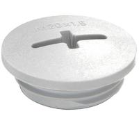 Wiska 10062492 EVS 20 Vis de fermeture résistant aux chocs M20 plastique gris clair (RAL 7035) 100 pc(s)