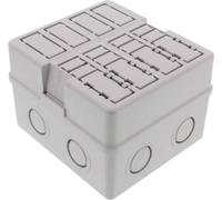 Wiska 10105992 Boîte de dérivation (L x l x H) 108 x 98 x 72 mm gris 5 pc(s)
