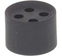 Wiska 10106843 MFD 20/04/040 Joint muti-passages résistant aux chocs, avec décharge de traction M20 M20 plastique noir (RAL 9005) 25 pc(s)