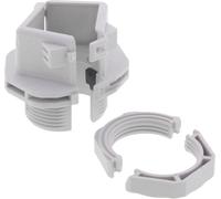 Wiska 10108667 Presse-étoupe avec écrou de bloquage M50 Polyamide gris clair (RAL 7035) 1 pc(s)