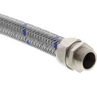 Wiska 10109079 BMCG-PVC-C-BG-10 Gaine de protection métallique 10 mm 30 m