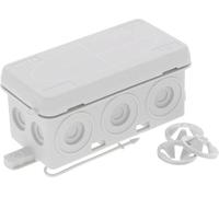 Wiska 10110195 Boîte de dérivation (L x l x H) 86 x 44 x 41 mm gris IP55 10 pc(s)