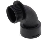 Wiska 10110789 Presse-étoupe coudé M63 Polyamide noir (RAL 9005) 5 pc(s)