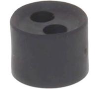 Wiska 10110903 MFD 16/02/045 Joint muti-passages résistant aux chocs, avec décharge de traction M16 plastique noir (RAL 9005) 25 pc(s)