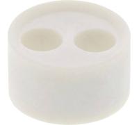 Wiska 10110974 MFD 20/02/040 RW Joint muti-passages résistant aux chocs, avec décharge de traction M20 plastique blanc 25 pc(s)