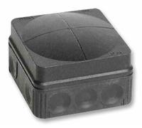 WISKA - Boîte de jonction Polypropylène IP66 noire