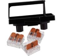Wiska SP-KT-W 221/CSM-3x221-413 22001114 Support de serrage sans halogène plastique noir 1 pc(s)