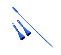 wisoolkic 2 Petits Bouchons de relevage, Accessoire de pêche, adaptateurs de Flotteur réglables pour eaux Peu Profondes, Taille L, Bleu, L