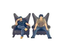 wisoolkic Accessoires pour Diorama avec Figurines Miniatures à l'échelle 1/64, peintes à la Main, pour la décoration de paysages, maquettes et Accessoires Photo.