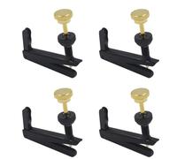 wisoolkic Accordeur fin pour violon, accessoire professionnel pour à cordes, ensemble de 4 pièces. Technologie moderne pour une meilleure qualité sonore. Ajusteur de cordes fin 1/2.