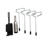 wisoolkic Adaptateur pour perceuse à Glace, Accessoires pour abri de pêche sur Glace, piquets pour ancrage à