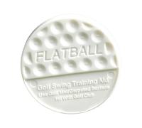 wisoolkic Balle d'entraînement de Golf Plate, Accessoire Essentiel pour Les débutants souhaitant améliorer Leur Swing. Aide légère à l'entraînement.