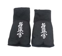 wisoolkic Bandes élastiques pour Les Mains, Gants intérieurs pour la Boxe et Le Kickboxing, équipement MMA Noir, Noir, M