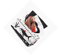 wisoolkic Boîte à mouchoirs sensorielle pour Enfants, boîte à mouchoirs colorée, Jouet pour bébé, Cadeau pour Nouveau-né, 10 Foulards en Soie