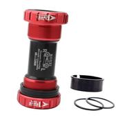 wisoolkic Boîtier de pédalier pour vélo de Route/VTT avec rondelle de Rechange en Alliage d'aluminium : Accessoire Polyvalent pour la réparation du pédalier.