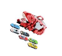 wisoolkic Camion Transformable en Dinosaure, Jouet idéal pour Les Enfants aventuriers et Joueurs. Ce Camion Transformable en Dinosaure avec Circuit Coulissant est Parfait pour Les garçons et Filles.