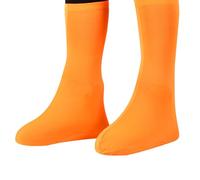 wisoolkic Couvre-Bottes de Anti-Sable pour Le Cyclisme, quelles Que soient Les Conditions météorologiques. Couvre-Chaussures réutilisables et imperméables, Orange