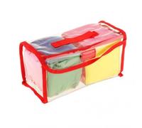wisoolkic Dés de Poche Souples pour l'éveil des Tout-Petits - Jeu d'apprentissage Unique - Cubes de Poche Transparents - Jeu d'éveil léger et Amusant - Jouet à 6 Faces Transparentes