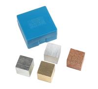 wisoolkic Ensemble de Cubes de densité pédagogique Comprenant 4 Cubes pour Les expériences scientifiques au collège et Les Outils Pratiques calcul densité Ensemble scientifiques pour