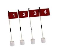 wisoolkic Ensemble de Trous pour Le Putting Golf, matériel d'entraînement Portable pour Hommes, Femmes et Enfants. Convient pour Le Practice et Jardin.