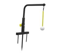 wisoolkic Entraîneur de Swing de Golf Pure Path : entraînez-Vous Partout ! Portable et Compact, cet Outil d'entraînement Pure Path est fourni avec Un Tapis de Frappe en Gazon