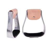 wisoolkic Étriers d'équitation en Aluminium pour Enfants, résistants et Robustes, avec Semelles antidérapantes, légers et durables, offrant Une Haute résistance à l'usure.