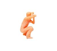 wisoolkic Figurine Miniature Non Peinte à l'échelle 1/64, à colorier soi-même pour créer des Personnages Uniques et adaptés Divers projets, Modèle A
