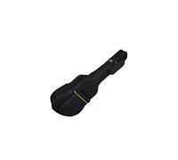 wisoolkic Housse de guitare légère et protectrice, idéale comme cadeau d'anniversaire, avec poches, couleur kaki, Noir, 107 x 41.5 cm