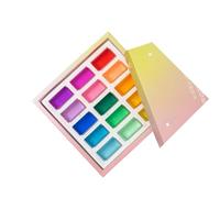 wisoolkic Jeu de Construction Arc-en-Ciel à empiler - Jouet sensoriel éducatif pour Enfants - Cube de Construction pour l'éveil des Tout-Petits - Jeu d'empilage Amusant pour , 15 pièces